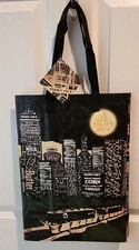 RARE Nocturne  Trader Joe’s Tote Reusable Bag Grocery Shopping Bag SHIPS FLAT