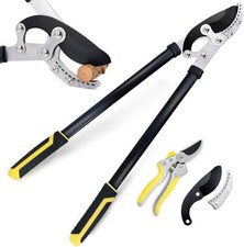 2" Heavy Duty Anvil Loppers Shears 30" Branch Cutter Garden Shears & Spare Blade