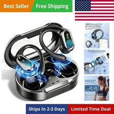 Wireless Earbuds, 2026 Bluetooth 5.4 Headphones Sport, 60Hrs HiFi Stereo Deep...