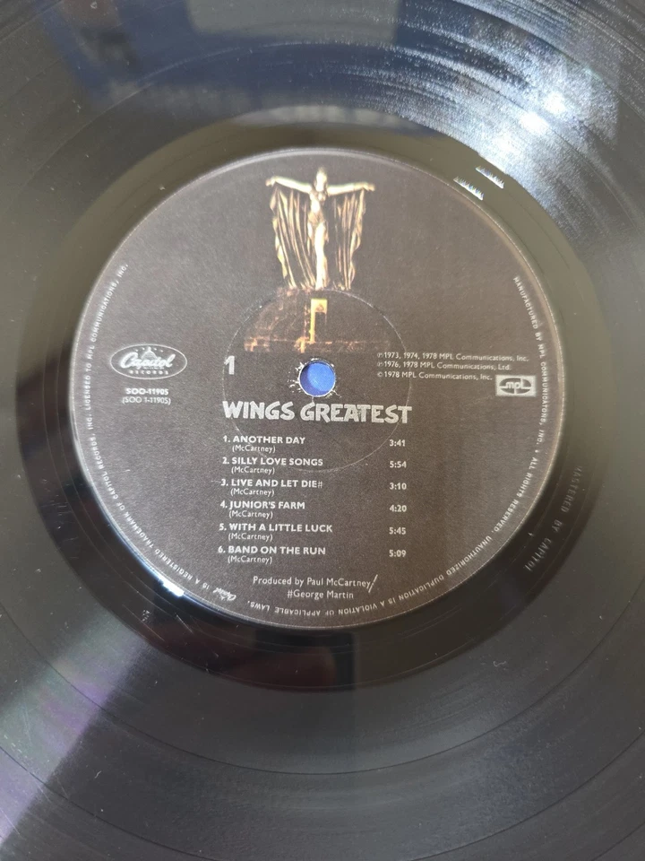 Paul McCartney/Wings - Wings Greatest Hits - Vinyl LP Original 1978 VG/VG+ - Image 4 of 4