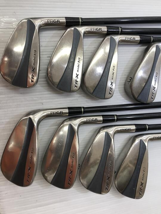 PRGR Iron Set 910TR-X 3.4.5.6.7.8.9.P Spec Carbon Flex M-43