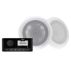 Fusion Marine Boat Stereo Radio Kit MS RA60 + 6.5” EL Classic Speakers PAIR
