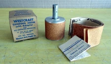 NOS Westcraft Sanding Drum with Adapter in Box