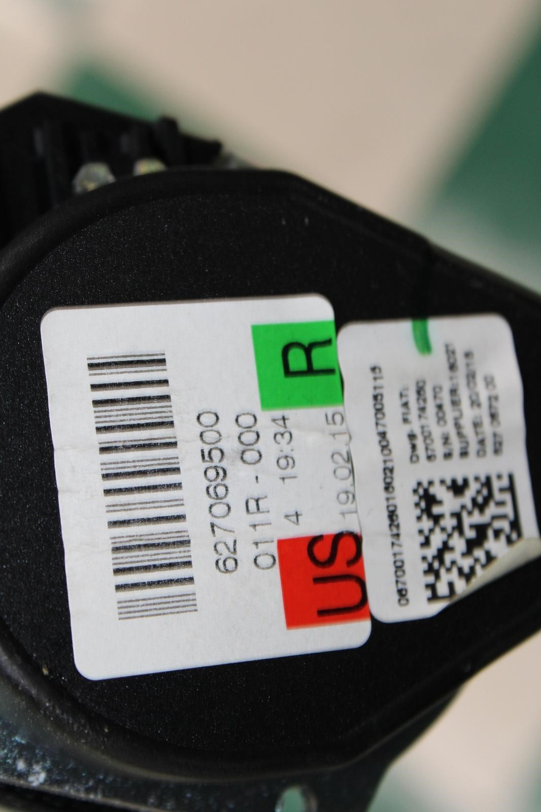 Maserati Ghibli 2014-2019 FRONT+RIGHT Seat belt