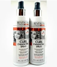 2 Pack-Reventin Curl Enhancing Spray For All Curl Types 8 Oz each NEW!!