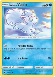 Alolan Vulpix 27/147 Common Burning Shadows