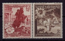 Dt. Impero stampa combinata Michel n. K 37 MNH