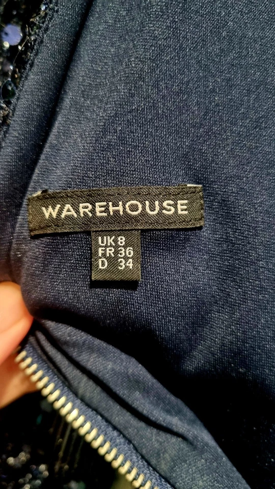 Mini vestido de lentejuelas talla 8 Foto 4 de 4