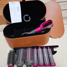 Dyson Airwrap Complete HS01  Pink Multifunctional Hair Styler Curling Iron used