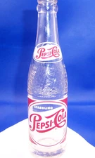 Ml2 - 1953 Pepsi-Cola Bottling Co New York NY 8 5/8" ACL 8 Oz Soda Bottle