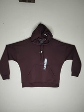 Adidas Women's Essentials Small Logo Feel Cozy Hoodie - Large