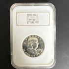 1958 Franklin Half Dollar 50C Proof PF65 Silver 0.9 Fineness Philadelphia