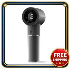 Handheld Portable Fan 6-Speed Rechargeable Mini Fan with Digital Display