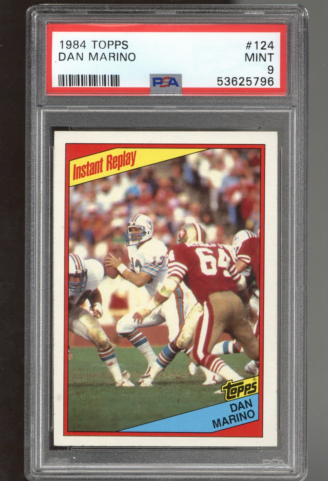 1984 Topps #124 Dan Marino PSA 9