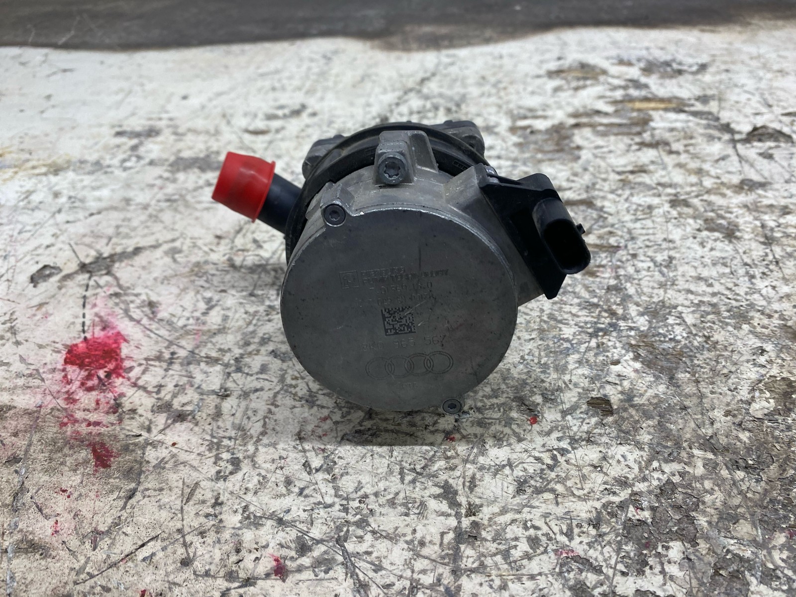 2010-2020 BENTLEY MULSANNE 6.8L ENGINE COOLANT AUXILIARY WATER PUMP 8K0965567