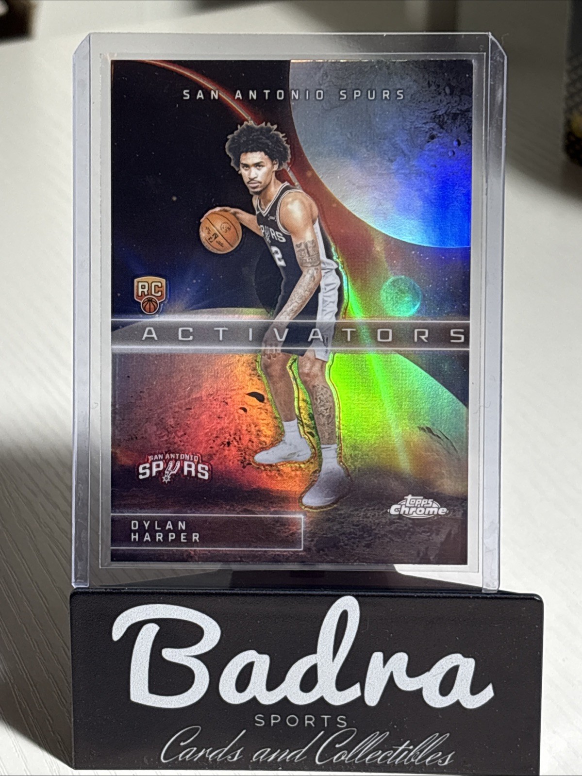 2025-26 Topps Chrome #AC-12 Dylan Harper (RC) Activators (Insert) 🔥