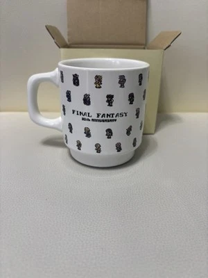 SQUARE ENIX Final Fantasy 30th Anniversary Pixel Art Mug BNIB