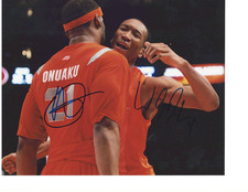 Arinze Onuaku Wesley Johnson Signed 8x10 Color Photo — Syracuse