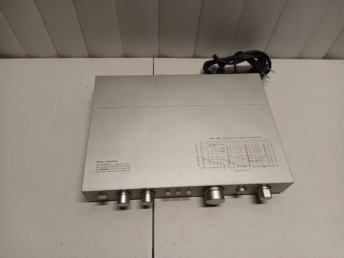 Technics SU-C01 アンプ Technics SU-C01 Stereo Preamplifier Vintage Tested Working