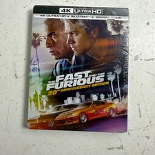 The Fast And The Furious 20th Anniversary Blu-ray Universal Studio Steelbook