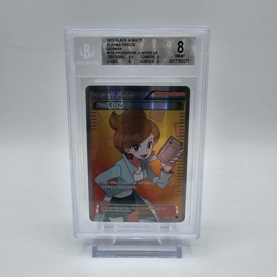Pokémon Prof. Esche 116/116 UR Plasma Frost Deutsch BGS 8 NM Pokemon Juniper 