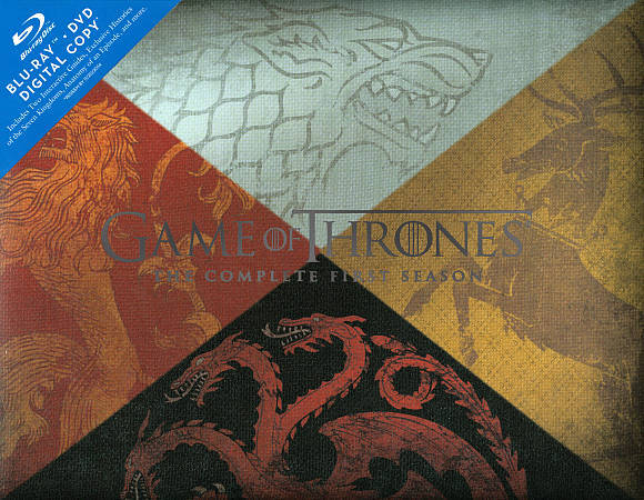 Game Of Thrones The Complete First Season Gift Box Blu Ray Dvd