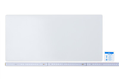 Flickly  Planen Reparatur 50cm x 24cm Selbstklebend Zelte LKW Weiß RAL9010