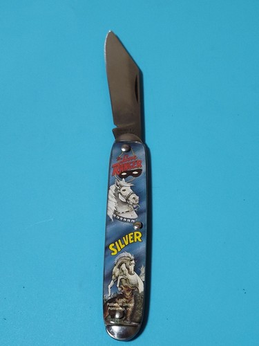 Novelty Knife Co The Lone Rangers Silver Pocket Knife D5