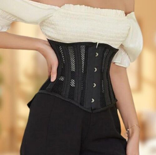 Ceinture victorienne corset en maille de guêpe taille taille taille taille taille plus - Photo 1/11