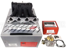 Skunk2 Pro Intake Manifold + 70mm Throttle Body for EF EG EK D16 SOHC (Black)