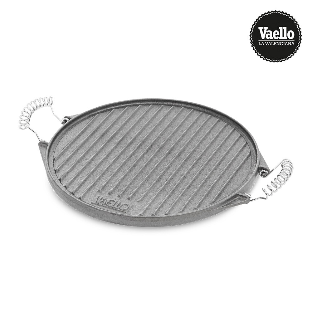 Vaello La Valenciana - Plancha Asar 43Cm H.f. C/Asa En Oferta E3/75469 Plancha Hierro Fundido Redonda Ø43Cm. Vaello