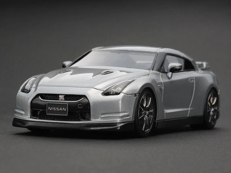LAST ONE! HPI 8404 Nissan R35 GTR Metal Silver 1/43 Skyline R34 GT 