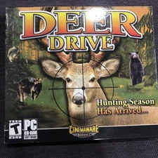 Deer Drive  pc  cd rom Hunting Season Has Arrived 3DHunting game Cinema ware