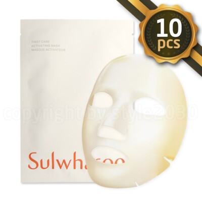 Sulwhasoo First Care Activating Mask 25g x 10pcs Anti Aging Maske Neueste Ver...