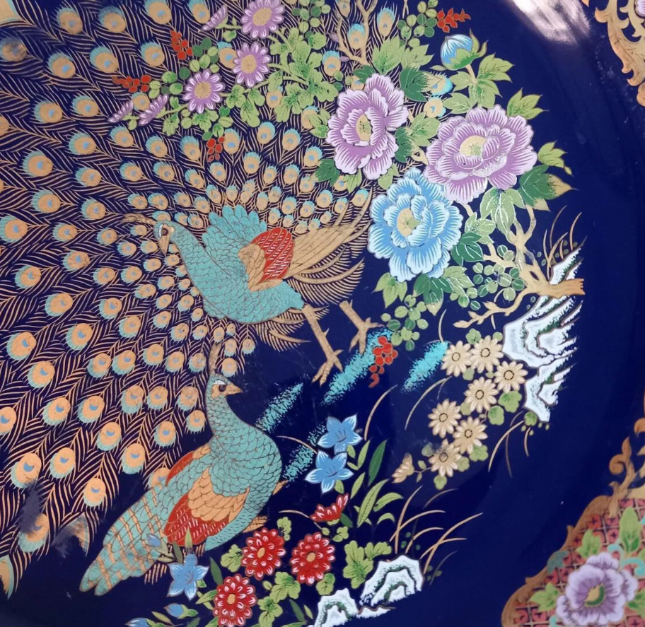 Original Moroccan Taous plate from 1974