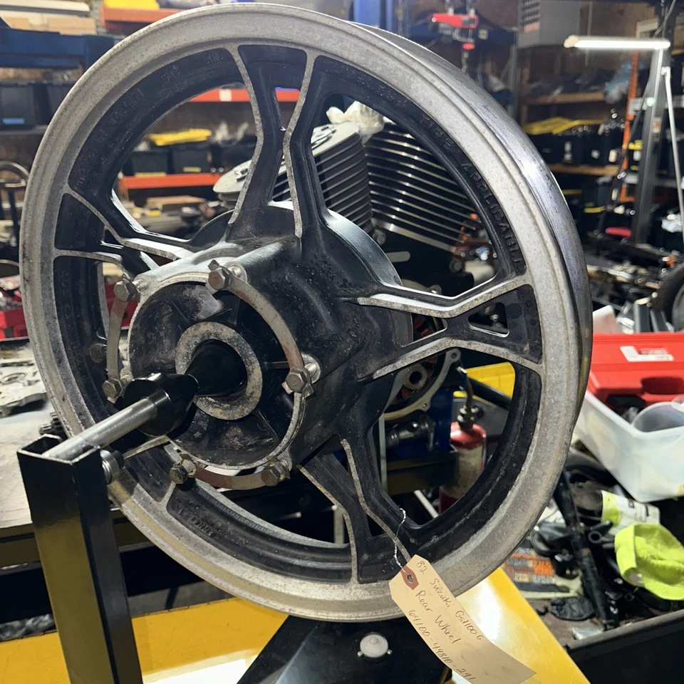 Rear Wheel 17” X 2.5” 1982 Suzuki GS1100G 64100-49810-291 - Image 4 of 4
