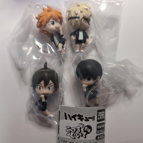 Haikyuu figure mini doll Lot 4 set Hinata Kageyama Tsukishima mascot Japan m613 - Picture 4 of 6