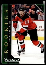 2017-18 Upper Deck Parkhurst Rookies Previews Nico Hischier Rookie #PR-6