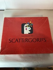 The Game Of Scattergories Board Game by Milton Bradley 1988