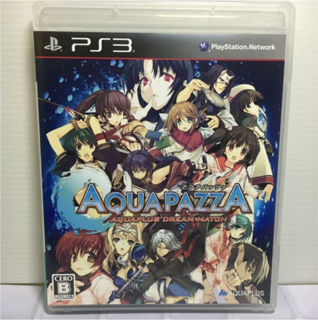 (未使用･未開封品)　AQUAPAZZA AQUAPRICE2800 - PS3 kmdlckf Aquapazza Aquaplus Dream Match PS3 PlayStation 3 JAPAN