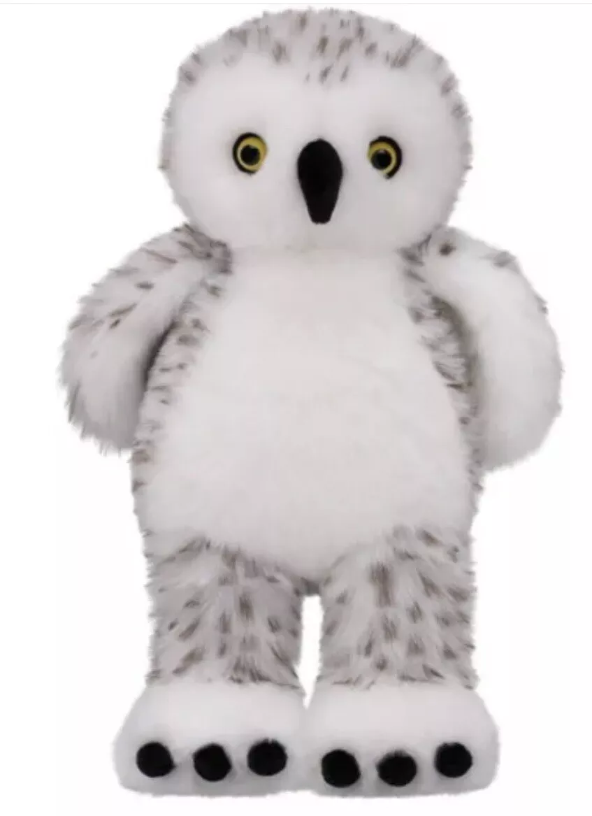 Build a Bear Workshop Hedwig Snowy Spotted Owl Harry Potter 14in