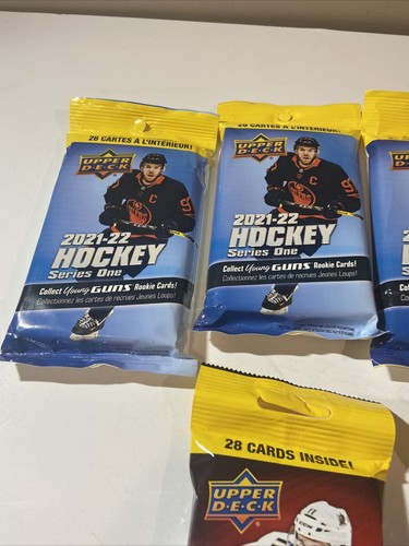 4-2021-22 Upper Deck Hockey Series 1/ 1 MVP/ 1 Series 2!! - Picture 2 of 4