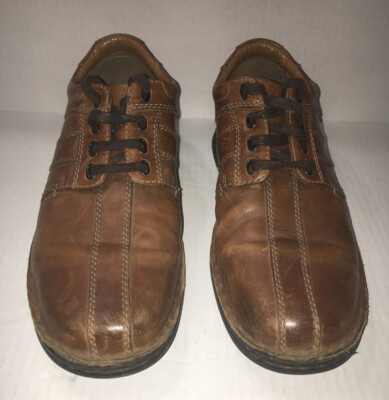Collection by Clarks Men\'s 9.5M Brown Leather Oxford Comfort Shoes Cushion Soft Clarks Men main image 2