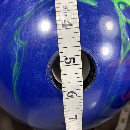 Motiv Top Thrill Bowling Ball 15lb Blue Green 4 Hole eBay