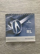 2006 ACURA RL QUICK START USERS MANUAL OWNER OWNERS GUIDE AUTO CAR BOOK CONTROL