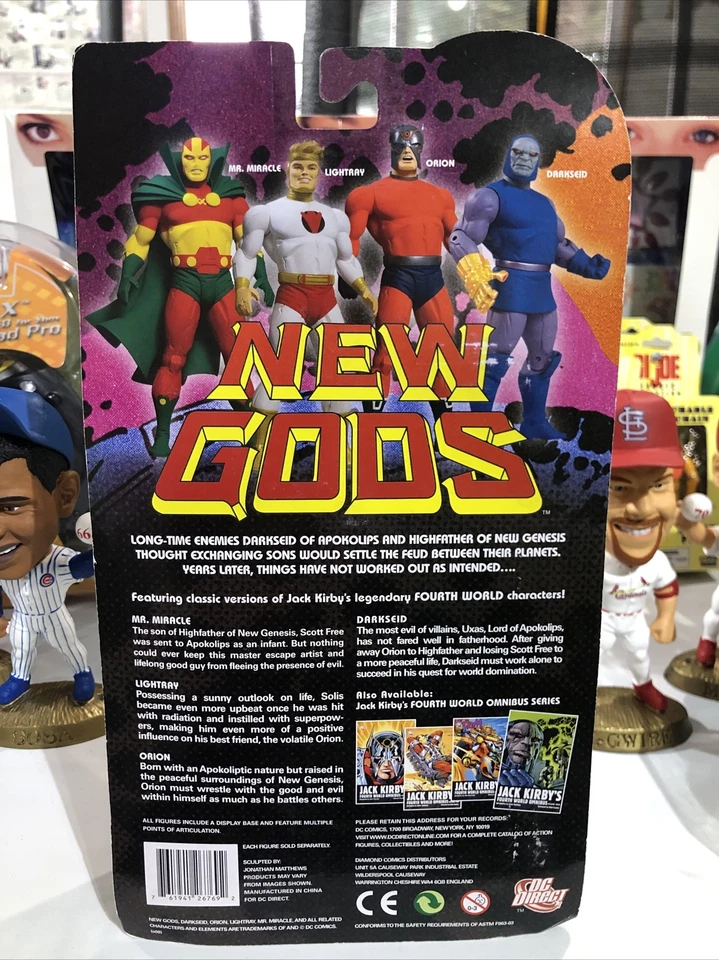 Figura de acción directa Lightray New Gods DC nueva sellada Foto 2 de 4