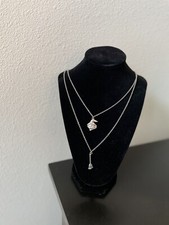 Witch and Broom Layered Necklace
