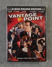 Vantage Point 2-disc Deluxe Edition 2008 Widescreen DVD NEW Dennis Quaid
