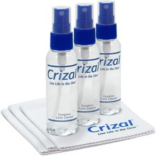 Crizal Eyeglass Lens Cleaner Bundle, Doctor Recommended for anti Reflective Lens