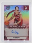 REED BAILEY 2025-26 BOWMAN BEST REFRACTOR ROOKIE AUTO #BA-RB INDIANA Q7369